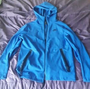 Nike Tech Pack Full Zip Hoodie Royal Blue Jacket
